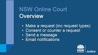 NSW Online Court Overview [upl. by Pen823]