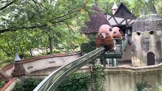 Monorail  Schneckenbahn Efteling 4K Onride [upl. by Waiter]