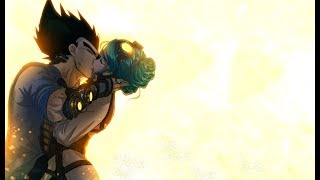 Vegeta and Bulmas First Kiss [upl. by Htebasil]