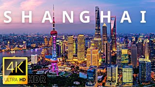 Shanghai in 4K UHD Drone Video  Shanghai China 4K Drone Footage [upl. by Swords]