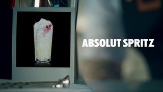 ABSOLUT SPRITZ DRINK RECIPE  HOW TO MIX [upl. by Nawud]