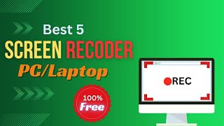 Best Screen Recorder for PCLaptop  screen recorder for pc 2024  screen recorder [upl. by Che]