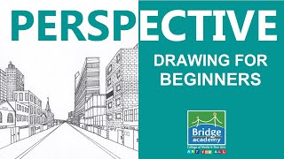 Perspective Drawing tutorial for beginners [upl. by Dafodil755]