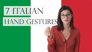 👍 🇮🇹 Learn about these 7 ITALIAN hand GESTURES and how to use them properly [upl. by Hellene]