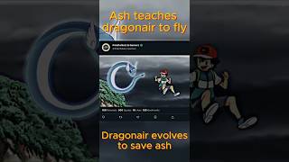 Ash teaches dragonair to fly pokemon anime shorts shortvideo [upl. by Roseanne]