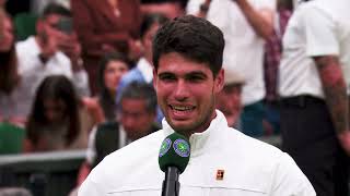 🎾Wimbledon 2024 Day 5 Highlights Alcaraz vs Tiafoe thriller as Sinner Raducanu and Gauff Progress [upl. by Shue897]