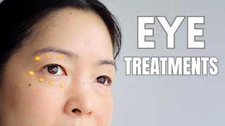 Fav WellAging Eye Treatments with Actives [upl. by Darelle65]