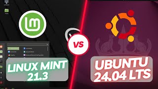 Linux Mint 213 VS Ubuntu 2404 LTS RAM Consumption [upl. by Inar399]