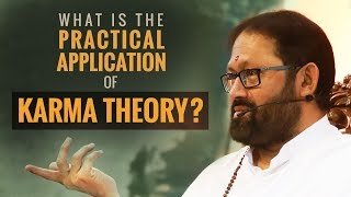 What is the Practical Application of Karma Theory  Pujya Gurudevshri Rakeshji [upl. by Dorreg]