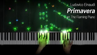 🦋 Ludovico Einaudi  Primavera 🦋 ADVANCED piano cover [upl. by Hermione]