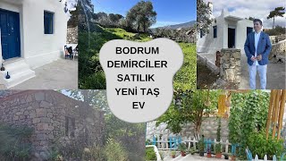 BODRUM DEMİRCİLER SATILIK YENİ TAŞ EV [upl. by Eterg]