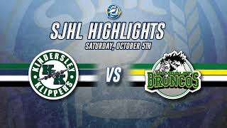 HIGHLIGHTS Kindersley Klippers at Humboldt Broncos  Sat Oct 5 2024 [upl. by Yluj]