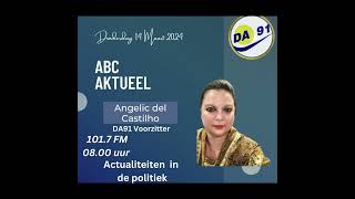 Angelic del Castilho DA91 voorzitter in gesprek met Gerold Vliet op 14 maart 2024 [upl. by Aranaj]