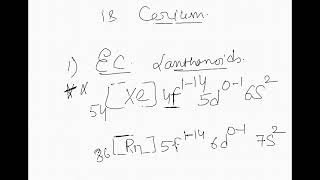 Lanthanoids and actinoids cksir annualexam2024 Dand F block elements [upl. by Anilram979]