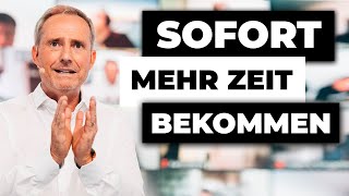 ZEITMANAGEMENT lernen  Wie wir MEHR ZEIT bekommen [upl. by Ailaro]