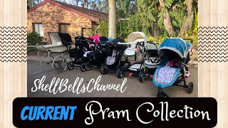 My CURRENT Pram Collection  ShellBellsChannel [upl. by Anirdna337]