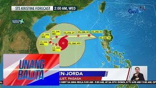 Panayam kay Ana ClaurenJorda Weather Specialist PAGASA  Unang Balita [upl. by Hermosa]