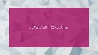 Jasper Battle  appearance [upl. by Moberg]