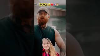 ADAM CALHOUN SINGS FAFO COUNTRY adamcalhoun reaction countrymusic america maga based shorts [upl. by Terrie]