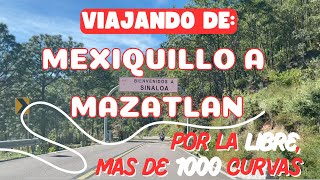 CARRETERA MEXICO 40  DE MEXIQUILLO DURANGO A MAZATLAN SINALOA  SIERRA DE DURANGO  LuisdeMaza [upl. by Aleicarg]