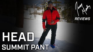 Jonny Moseley Reviews 2425 Head Sportswear Summit Insulated Ski Pant [upl. by Azelea560]