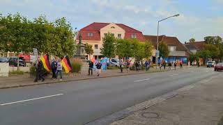 ⬛️⬜️🟥 Germany Twistringen 🇩🇪 28082023 Freedom Rally [upl. by Allenad702]