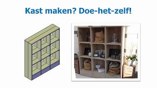 Zelf een kast maken Doe het zelf Hier wat inspiratie [upl. by Alano637]