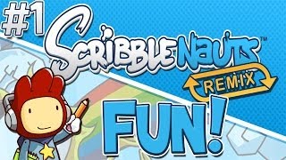 SCRIBBLENAUTS REMIX FUN  Scribblenauts Remix GameplayWalkthrough iOSAndroid  Part 1 [upl. by Natsrik14]