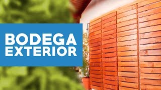 ¿Cómo hacer una bodega de exterior [upl. by Delly661]