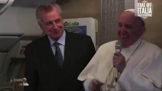 Papa Francesco parla dei tatuaggi e da la sua benedizione [upl. by Lagiba810]