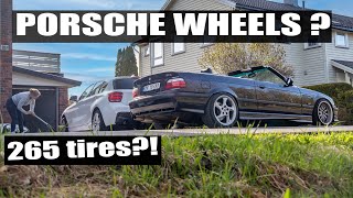 Will it Fit Porsche 911 Turbo Wheels on E36 M3 [upl. by Thorn]