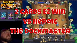 FTP Heroic The Dockmaster Warcraft Rumble Guide [upl. by Gefen332]