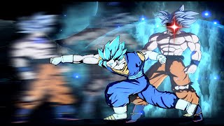 DBFZ Perfect UltraInstinct dodging for exactly four minutes and twenty two seconds [upl. by Hardunn]