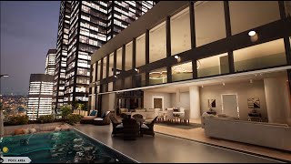 Interactive Architecture Visualization  Interactive Virtual Tour  Unreal Engine [upl. by Hiasi]