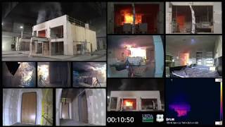 Cross Laminated Timber Fire Testing [upl. by Eahs]