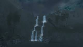 Oblivion  Shivering Isles Ambience  Waterfall Outside Crucible  Full DayNight Cycle [upl. by Johnath47]