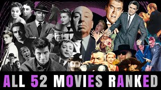 Alfred Hitchcocks Complete Filmography Ranked  Hitchcock Month 2022 [upl. by Kcirrag]