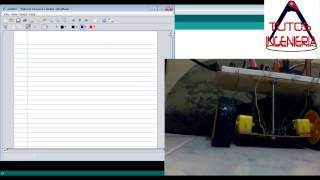 Robot Balancín funciona con el programa en arduino 4 [upl. by Relyuc]