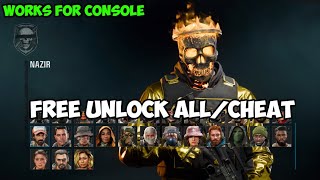 BLACK OPS 6  UNLOCK ALL TOOL INFINITE GOBBLE GUMS  UNLOCK ALL AUGMENTS CAMOS OPERATORS ECT [upl. by Hanikahs]