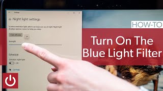 How To Enable The Blue Light Filter In Windows [upl. by Irene]