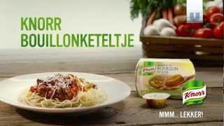 Spaghetti Bolognese met Knorr Bouillonketeltje  Knorr [upl. by Yevol]