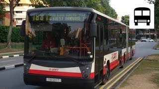 MercedesBenz O405G Hispano Habit Batch 3 ZF  SMRT Buses Service 188 Part Two [upl. by Vey]