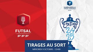 Tirages au Sort Gambardella  CN Futsal [upl. by Anawat]