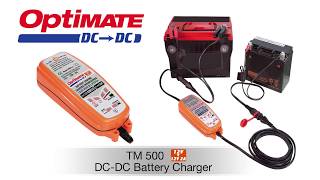 OptiMate DC to DC EN TM500v2 12V to 12V 2A smart battery charger [upl. by Abrams]