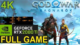 GOD OF WAR Ragnarok FULL GAME 4K PC RTX 2080Ti Max Settings ULTRA GRAPHIC  i7 8700K amp RTX 2080Ti [upl. by Goldwin]