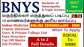 BNYS  HOW TO APPLY COUNSELLING PROCESSCOURSECOLLEGE LIST ELIGIBILITYCUTOFF MARKS FULL DETAILS [upl. by Wallford646]