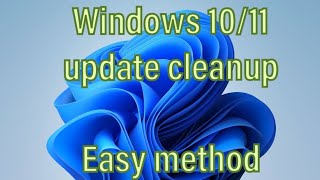 How to delete windows updated files windows 1011  Boost performance  Free up disk space [upl. by Issiah]