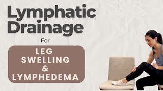 Manual Lymphatic Drainage for Lower Extremity SwellingLymphedema [upl. by Stallworth]