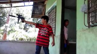 Purok 3 vs Purok 2 Pellet gun war [upl. by Follansbee]