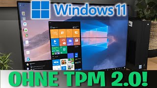 Windows 11 Installieren ohne TPM und ohne Systemanforderungen [upl. by Iman]